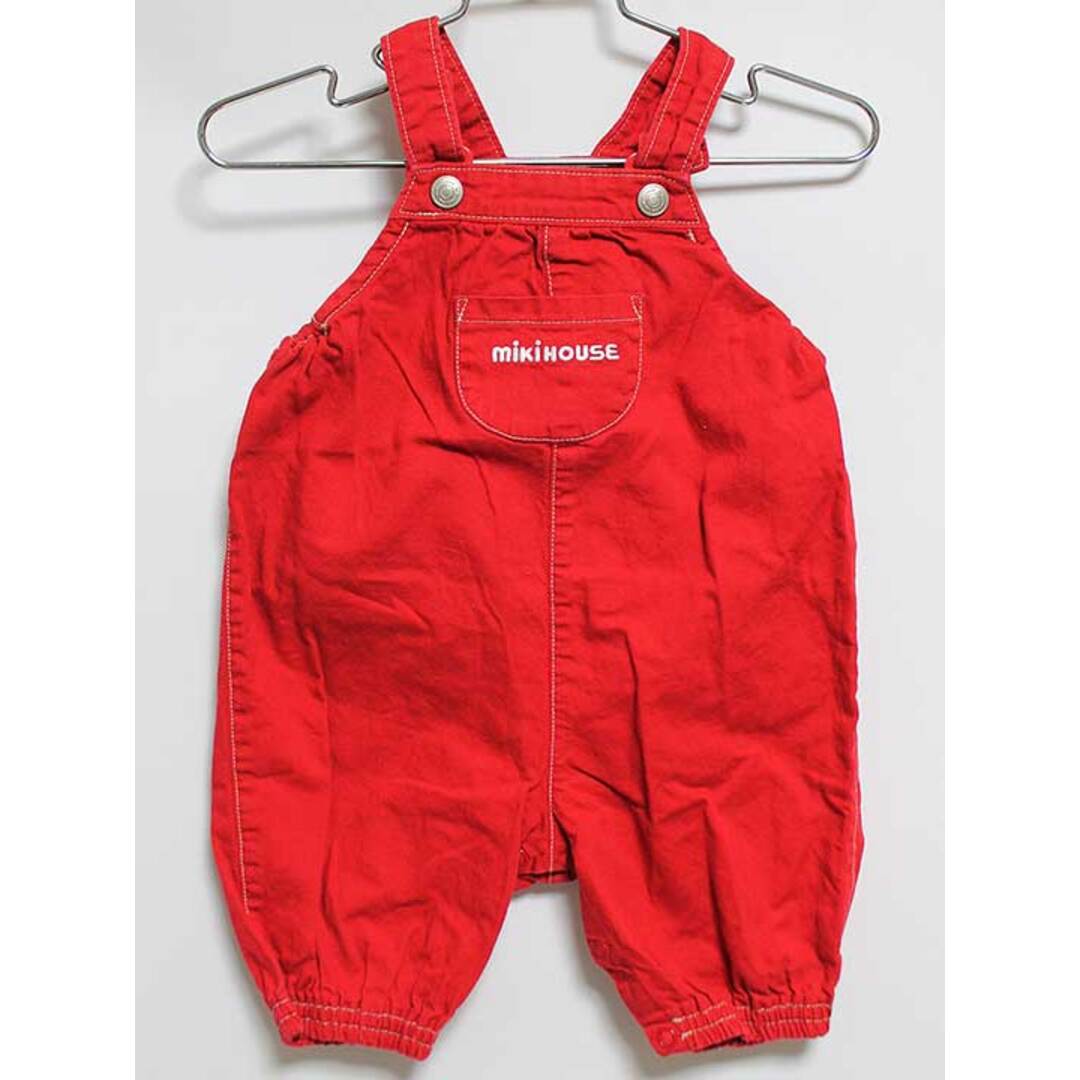 mikihouse - ミキハウス 六分丈オーバーオール 80cm-90cm キッズ 男児