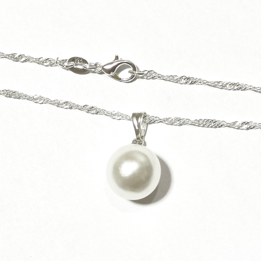 淡水 真珠 一粒パールネックレス 大粒 ☆ パール ペンダントトップ