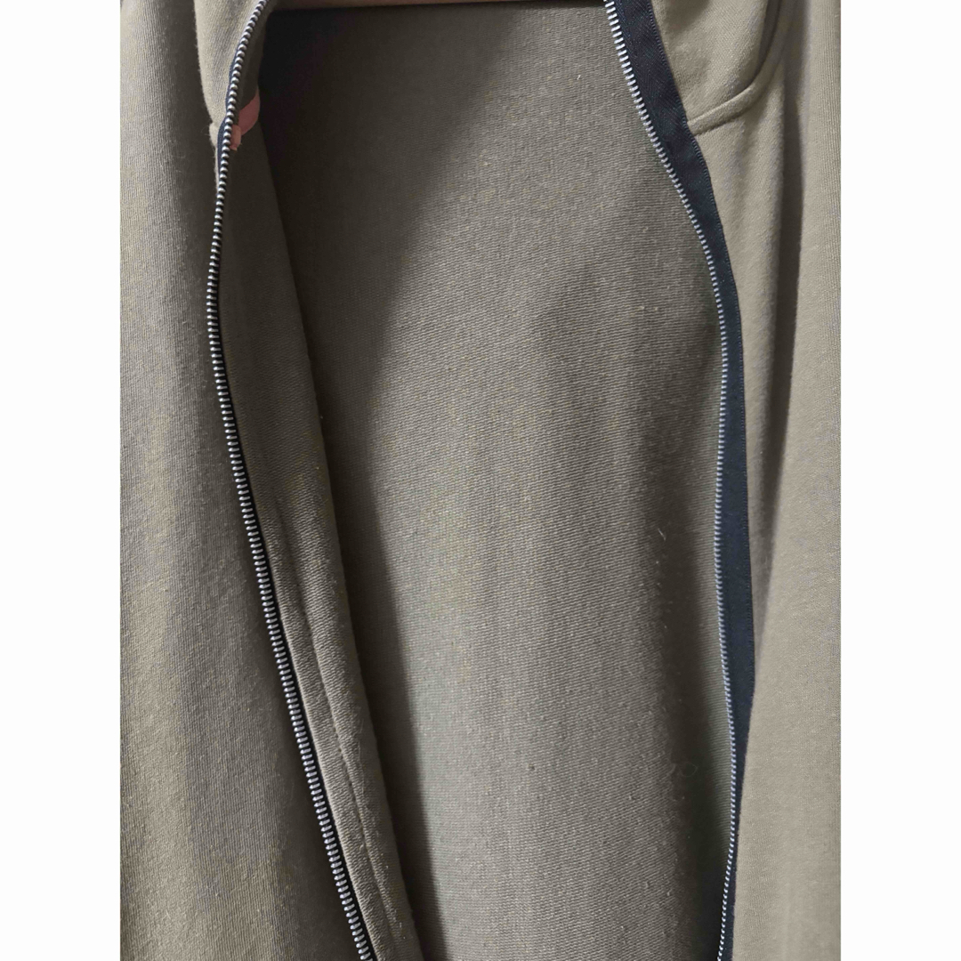 ZARA - ZARA ミリタリー風 フード付きアウター 濃紺 メンズ ユニ