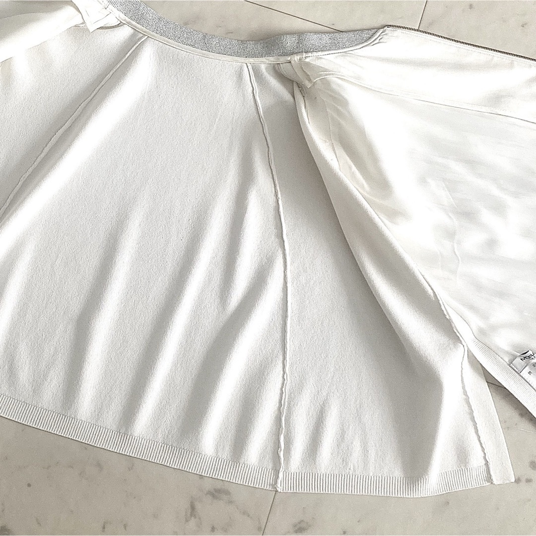 MORABITO - 美品 モラビトプルミエ ボールチェーン ラメ襟 レーヨン