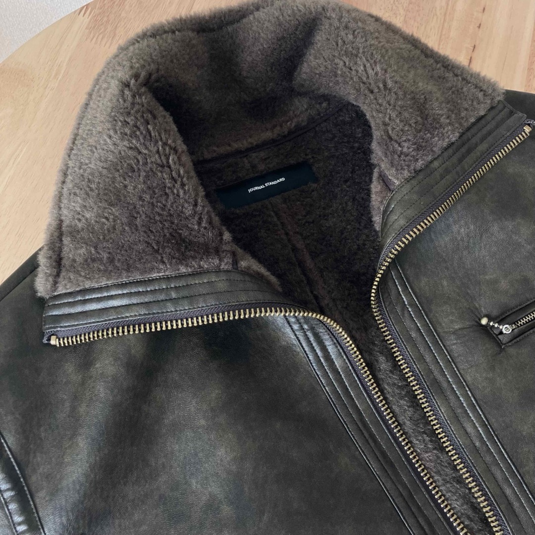 JOURNAL STANDARD - 【2024AW】JOURNAL STANDARD フェイクレザーボア