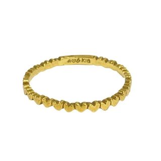 AHKAH - アーカー フローレントリング 12号 イエローゴールドの通販 by