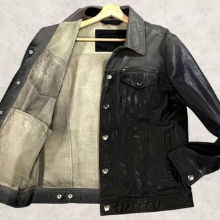 NUMBER (N)INE - 美品ナンバーナイン07aw野口強私物リブレザー