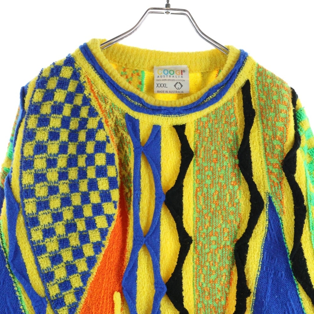 COOGI - COOGI クージー 3D DESIGN KNIT SWEATER ケーブル コットン