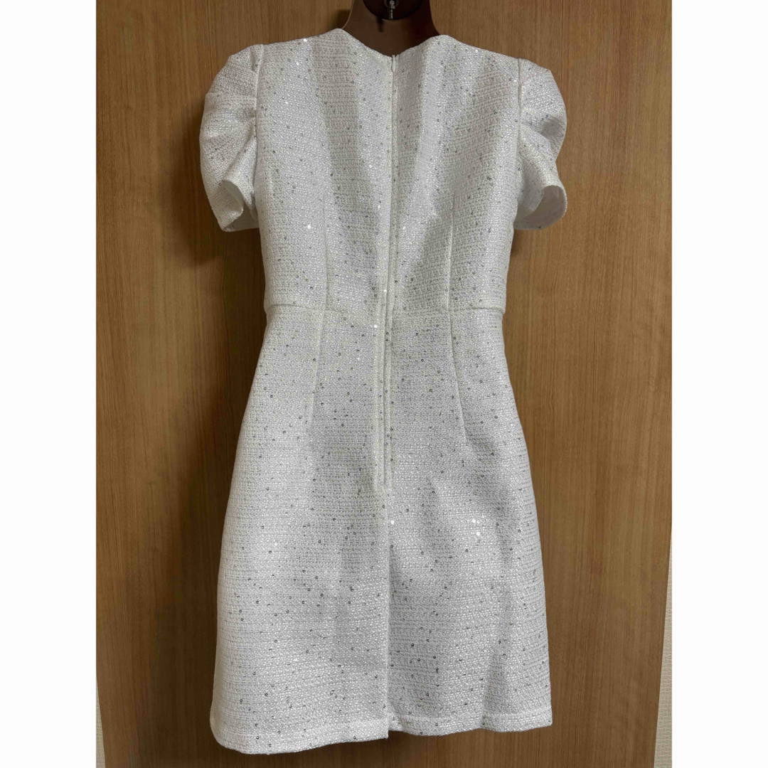 JEWELS - ゴールドチェーン✖️バストホールツイードドレスwhLの通販