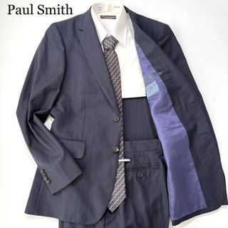 Paul Smith - 【現行☆極美品】Paul Smith セットアップ 紺 ストライプ