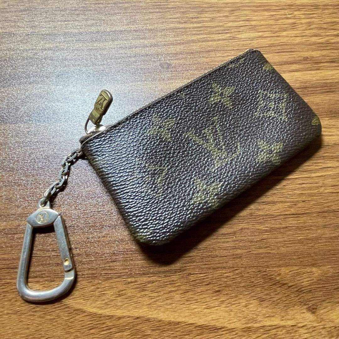 LOUIS VUITTON - 【美品】ルイヴィトン モノグラム ポシェットクレ
