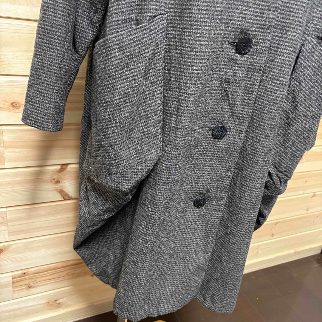 Sensounico - 美品！慈雨 ジウ ビッグカラー コート 40 変形