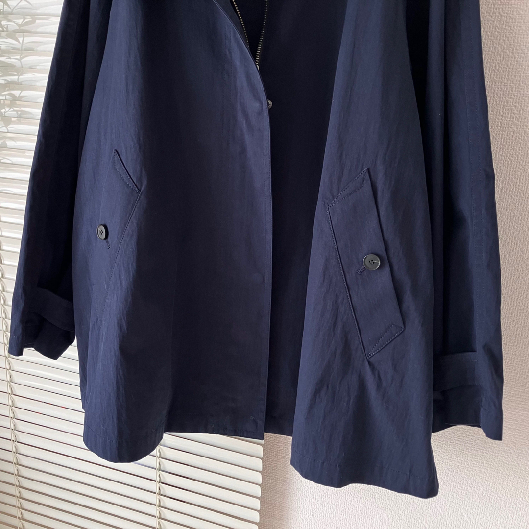 2025SS】FRAMeWORK 撥水テントラインコート 春アウター 紺