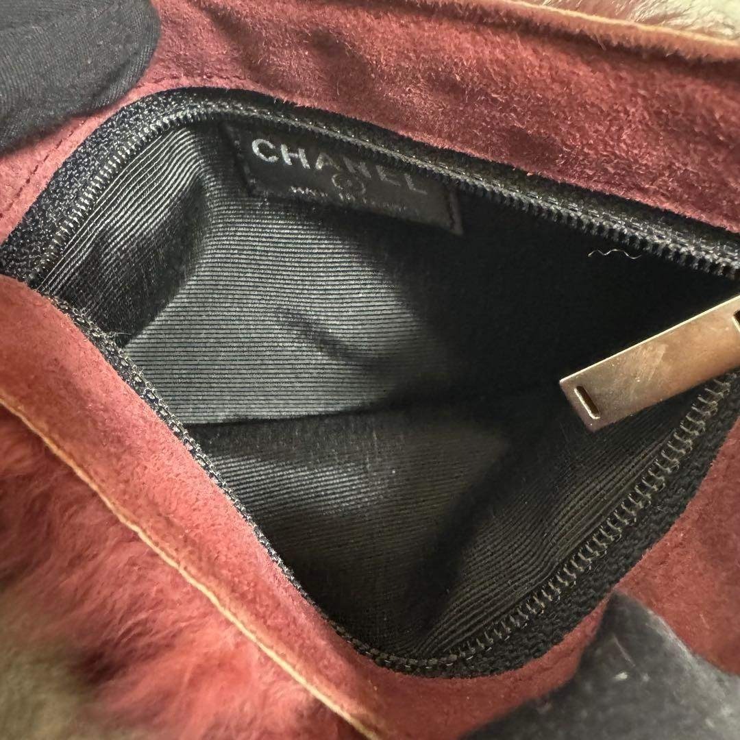 CHANEL - 【美品】シャネル CHANEL トートバッグ ラビットファー
