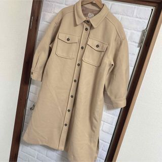 SM2 - サマンサモスモス タスマニアウール 2WAY襟ロングコート