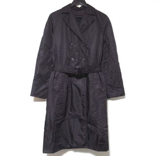 PRADA - 美品 プラダ PRADA コート トレンチコート ナイロン 無地