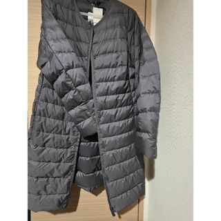 UNIQLO - UNIQLO ユニクロ ハイブリッドダウンショートコート ネイビー