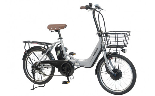 PELTECH（ペルテック）ノーパンク 折り畳み電動アシスト自転車 20