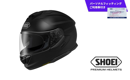 SHOEIヘルメット「NEOTEC 3 ブラック」フィッティングチケット付き