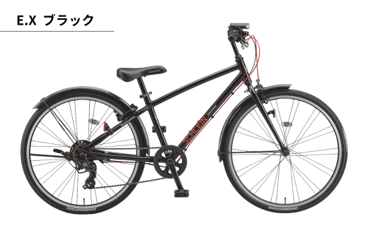 ブリヂストン シュライン 子ども用自転車 24インチ ブラック | 自転車