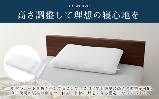 エアウィーヴ コンフォートピロー C2 単品 / エアウィーヴ 枕 高反発