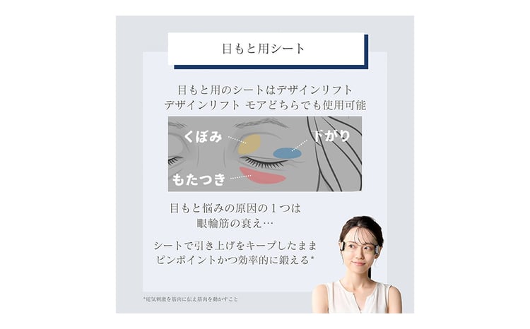 デザインリフト モア 目元/口元ケアセット （ 本体 ＆ 目元用