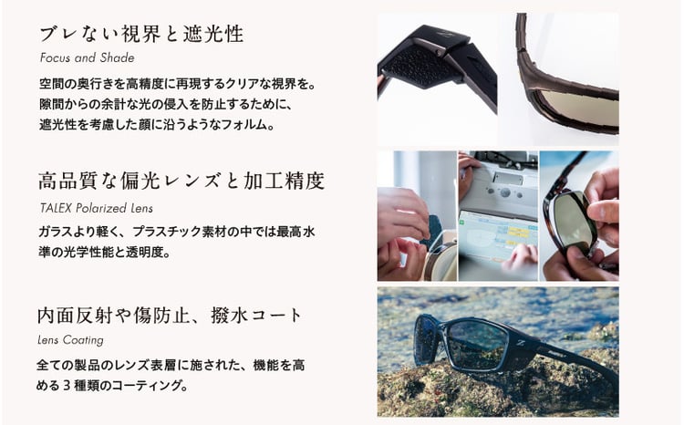 Zeque（ゼクー）偏光サングラス Juno（ジュノ） - スポーツから日常