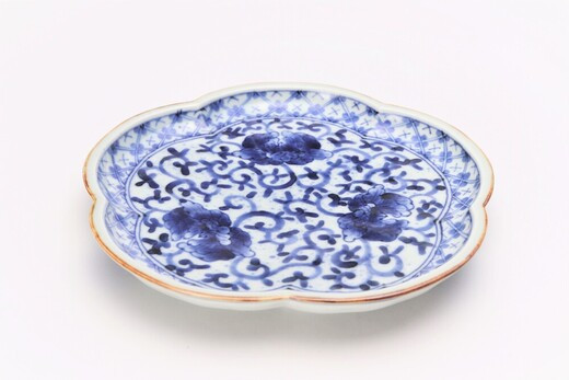 セット】有田焼 福泉窯福袋B(繭型蓋物/ツワ型繋ぎ皿/花型皿/菊割小鉢