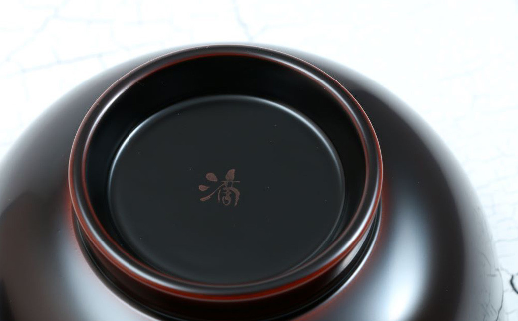 滴生舎】浄法寺漆器 浄漆椀 （中） 溜／漆器 器 食器 お椀 椀 伝統工芸