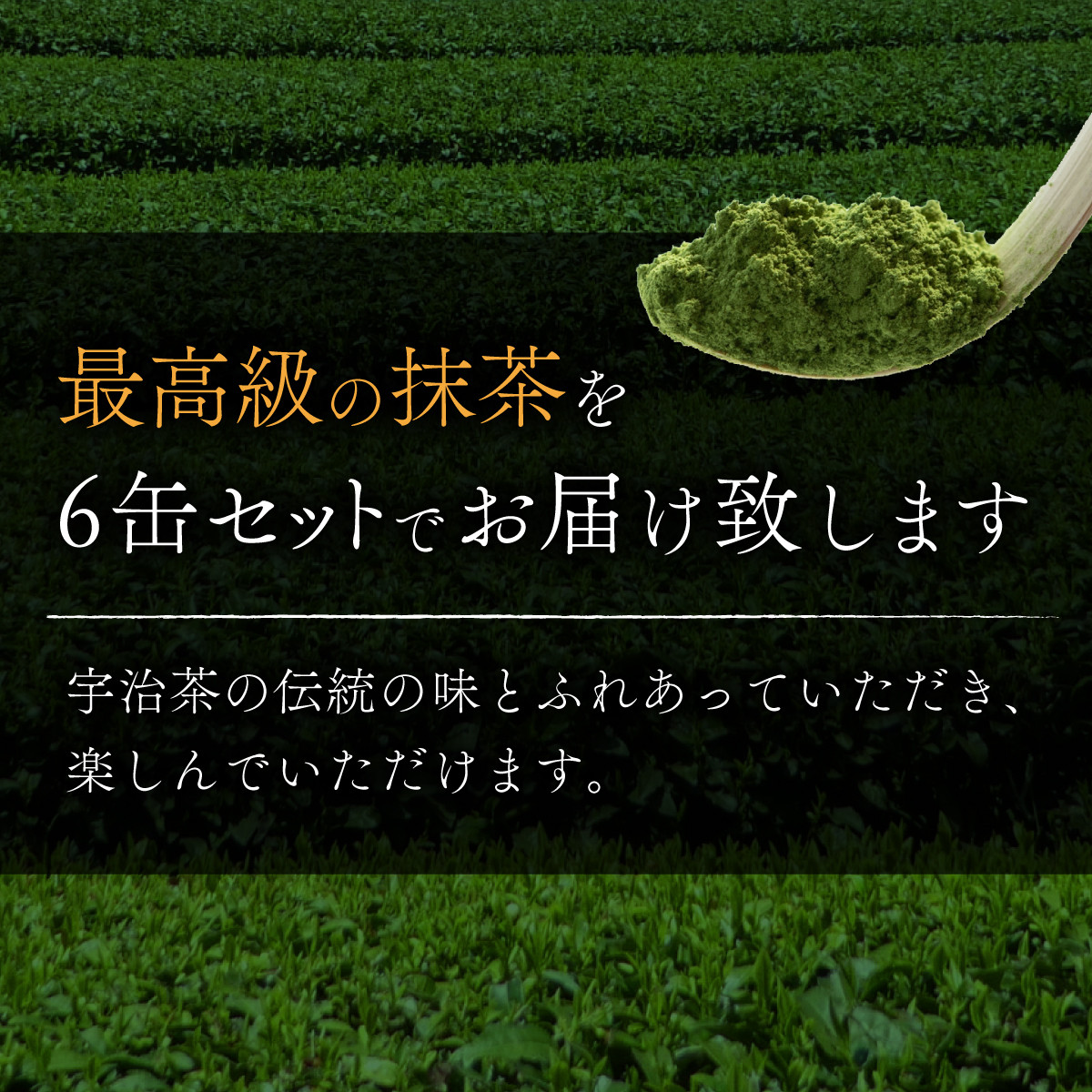京都宇治極上抹茶セット(180g/30g×6缶)【uj-AT002】【宇治茶商俱楽部