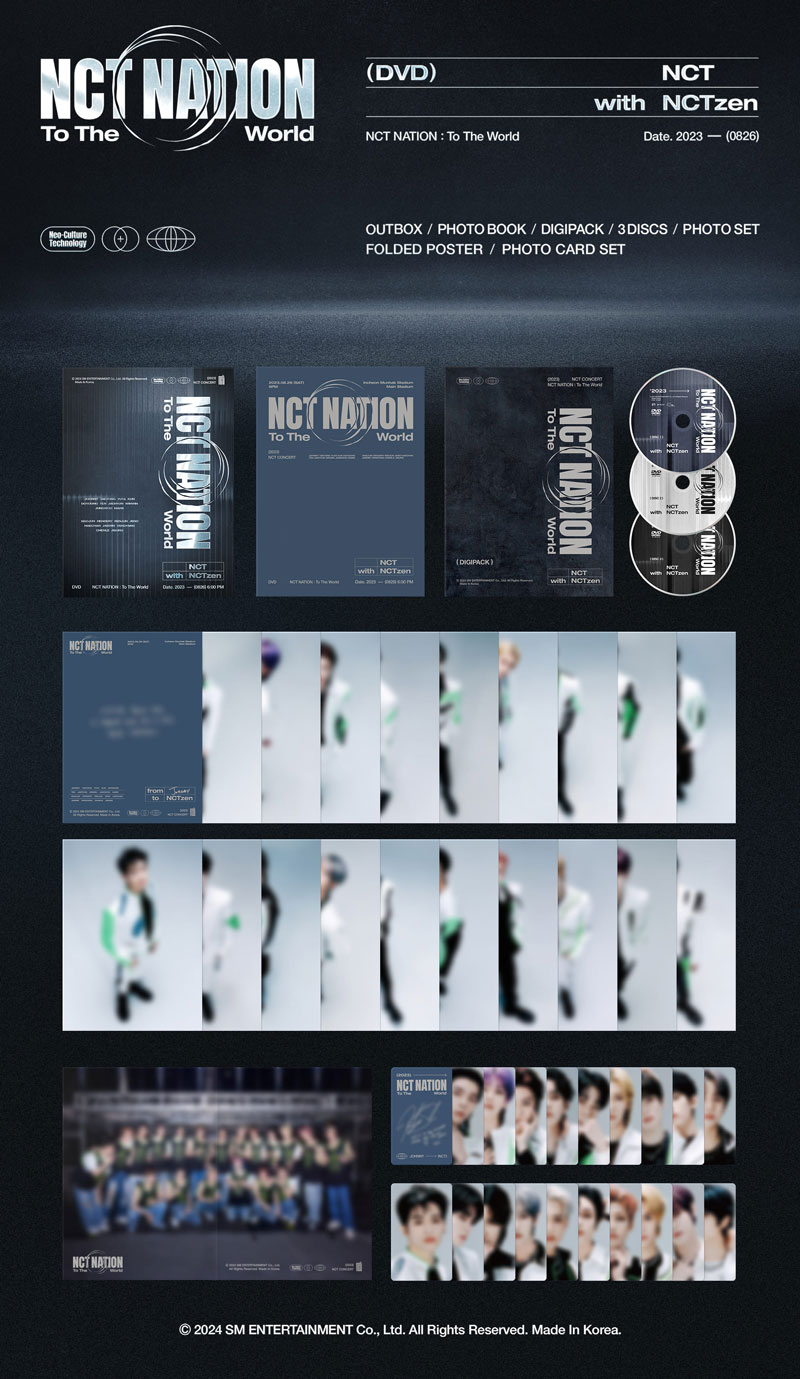 2023 NCT CONCERT - NCT NATION：To The World in INCHEON』ライブDVD