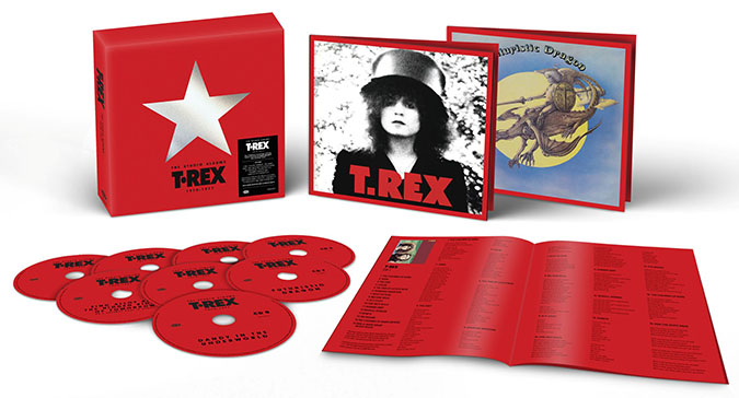 T・レックス ボックスセット『The Studio Albums 1970 - 1977』2025年