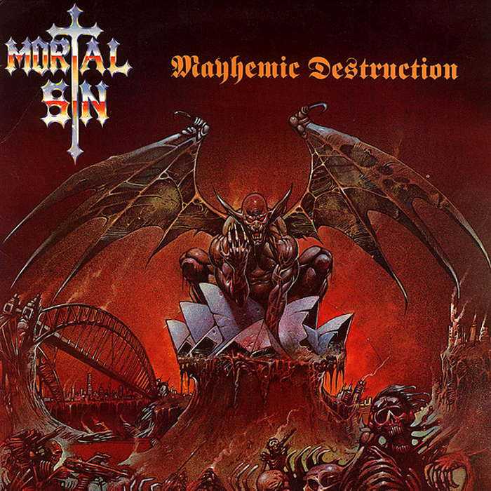 オーストラリアの名スラッシュメタル・バンド、MORTAL SIN リマスター