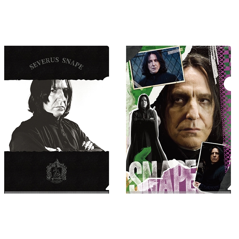 クリアファイルセット(セブルス・スネイプ) : ハリー・ポッター