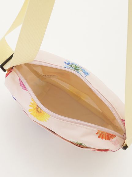 フラワーミックスプリントショルダーバッグ（ショルダーバッグ