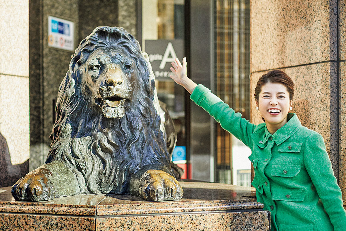 銀座三越〉で選んだものなら、どこに出しても恥ずかしくない。」神田