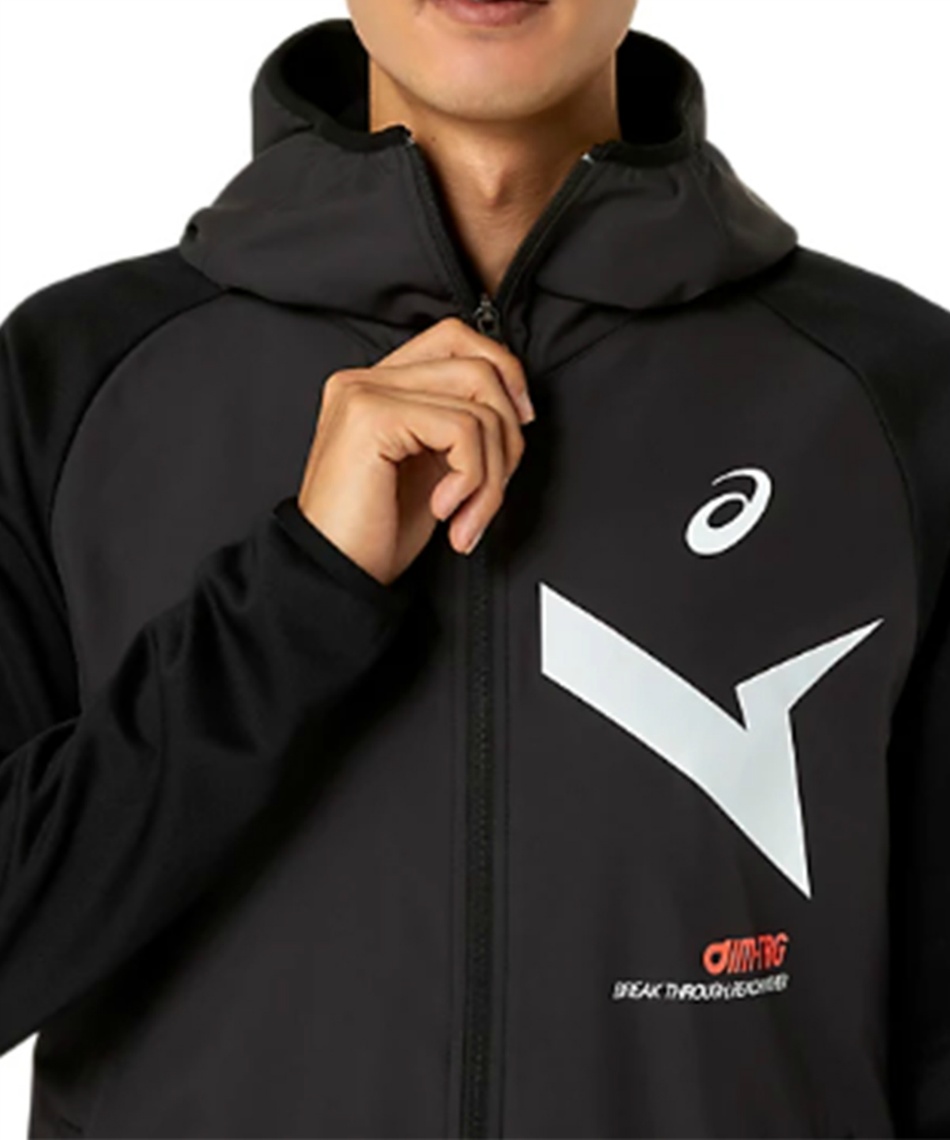 アシックス(asics) スウェットジャケット AIM TRGハイブリッドフリース