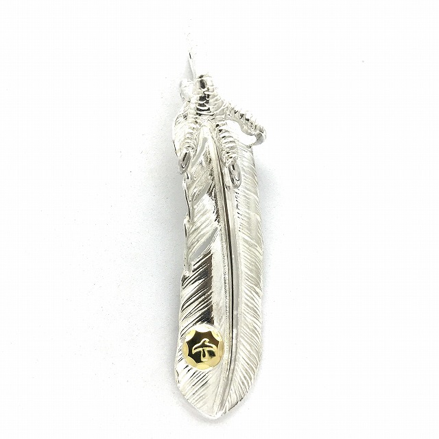 ゴローズ 【現行新品】 銀爪金メタル付特大フェザー 右向き - OneStyle
