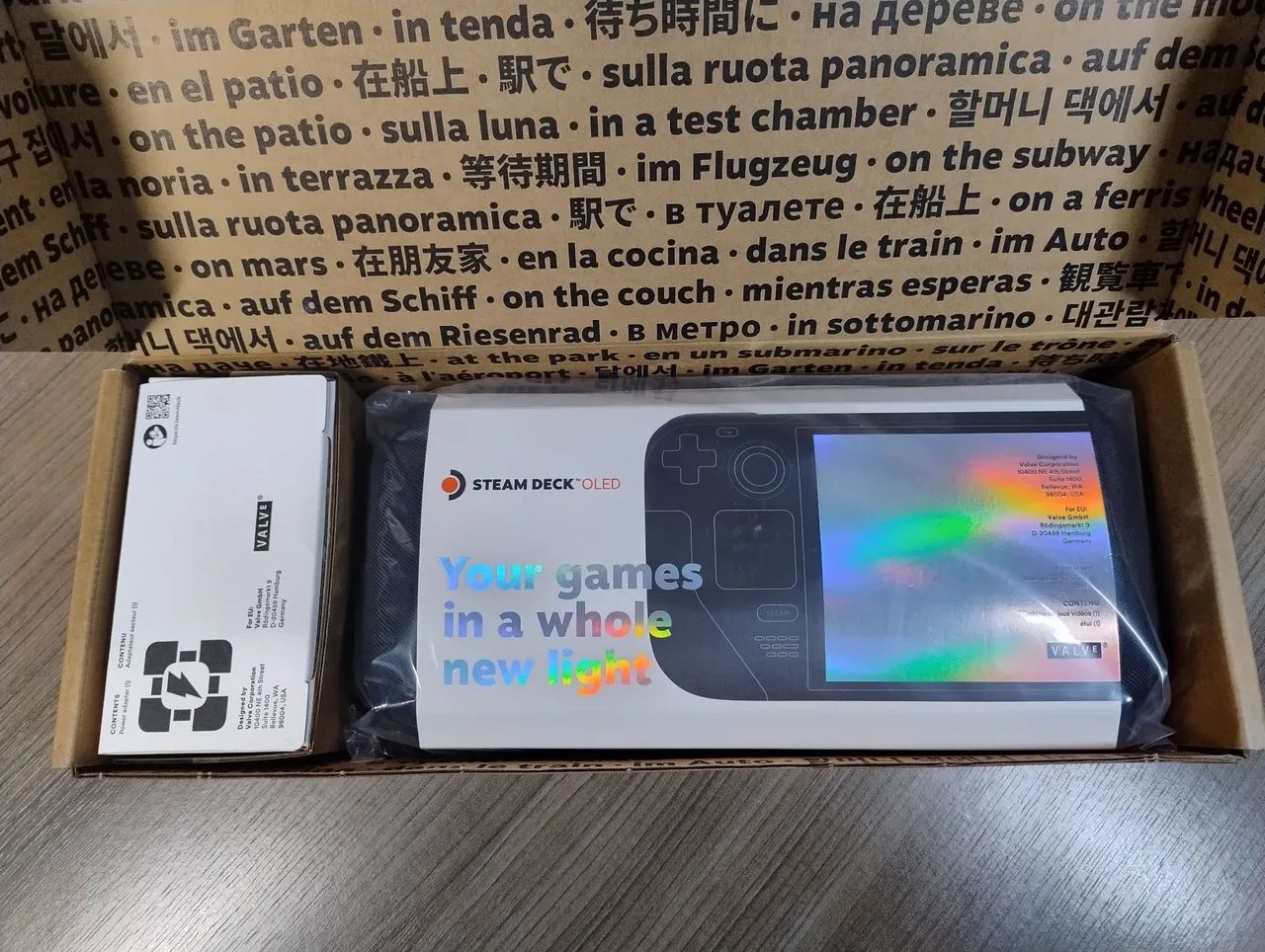 Steam Deck Oled 512gb Com Acessórios Valve - Consoles de Vídeo