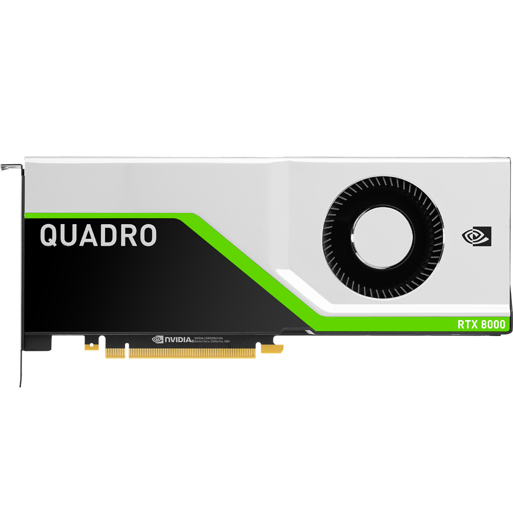 PNY Nvidia Quadro RTX 8000 Graphics Card - 48GB GDDR6 - 4608 CUDA