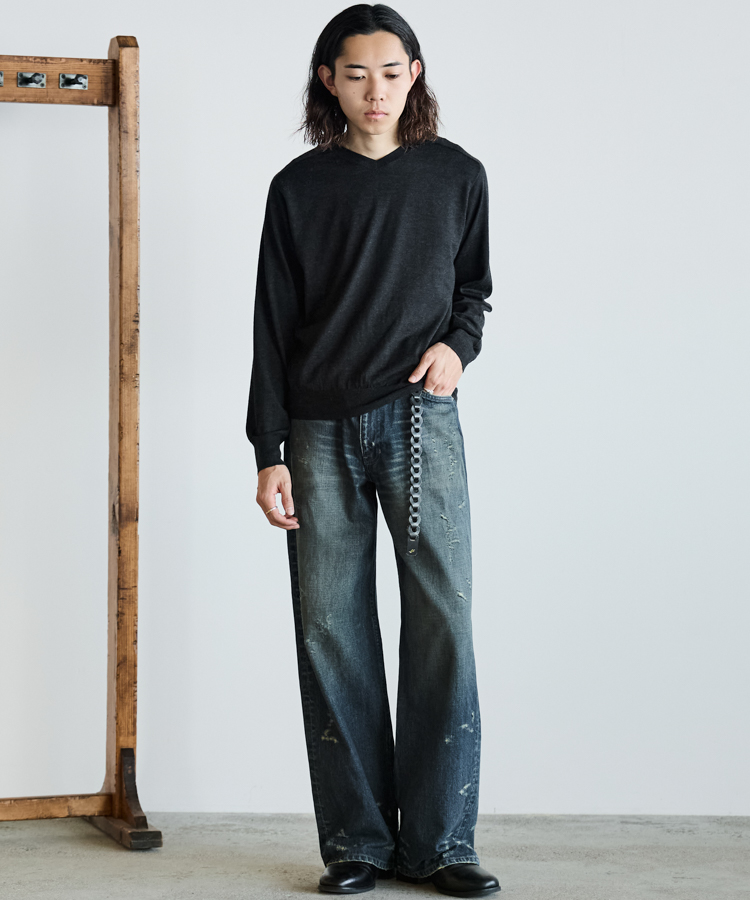 Llife LEATHER CHAIN BELT / 商品詳細ページ / LIDNM / Llife ONLINE