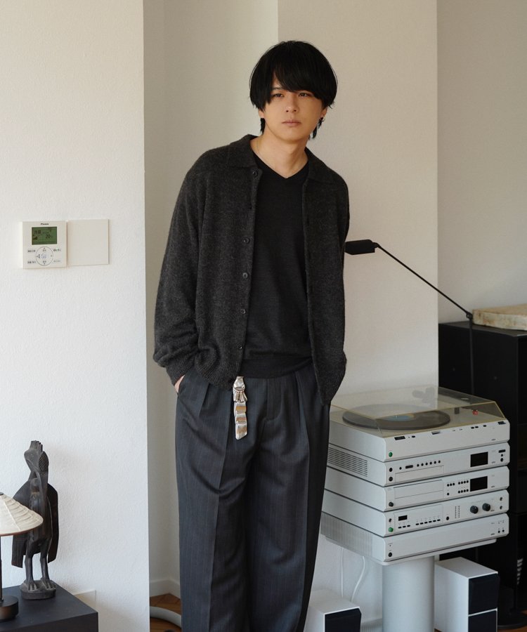 Alpaca Knit Shirt Cardigan / 商品詳細ページ / LIDNM / Llife ONLINE