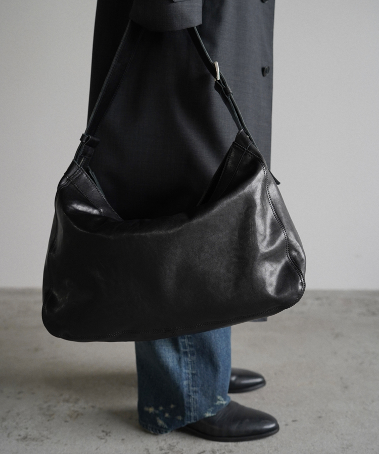 Llife POLISHED COW LEATHER NEWSPAPER BAG / 商品詳細ページ / LIDNM
