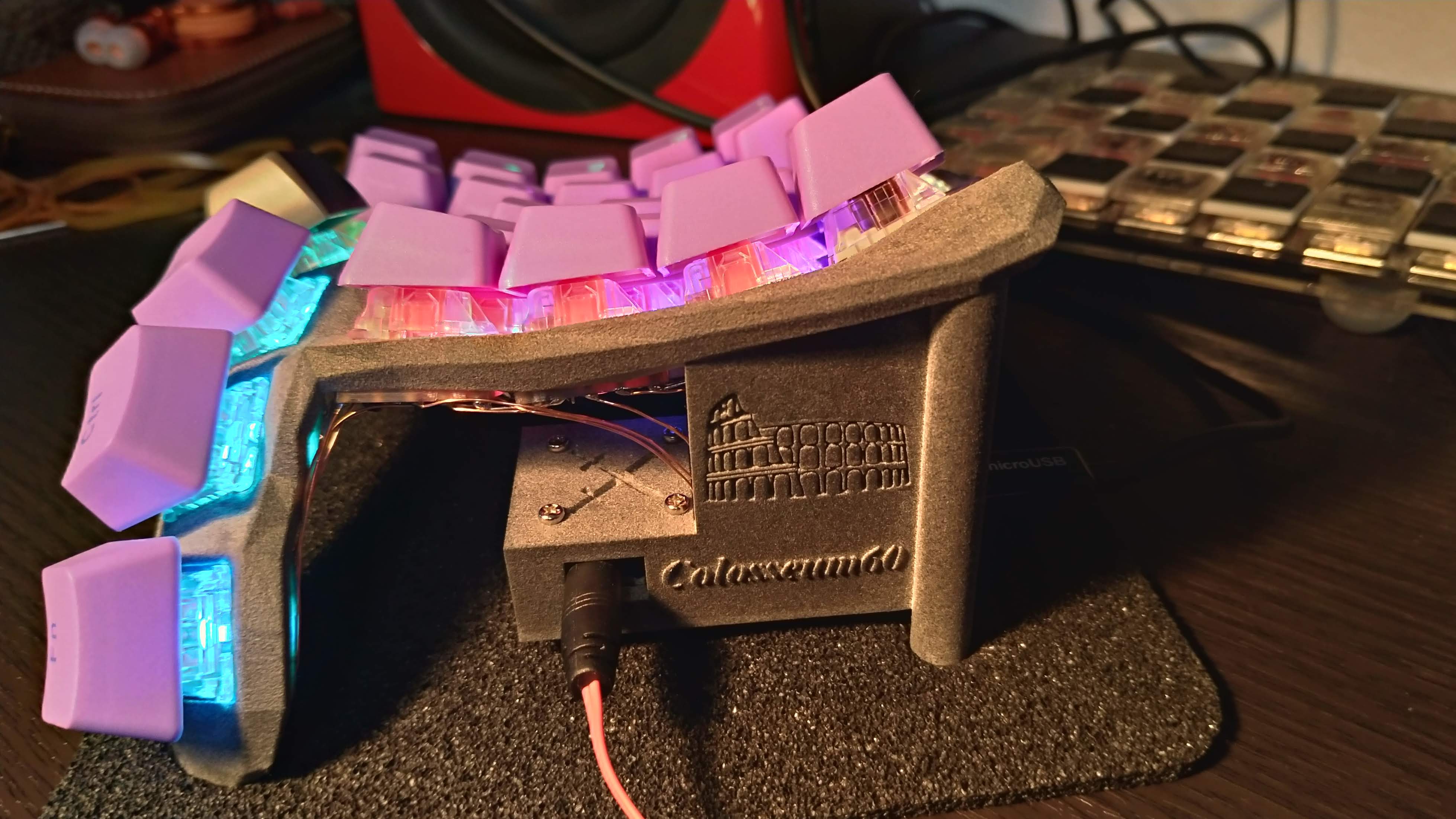 自作3D分割キーボード「Colosseum60」ケース - DMM.make クリエイター