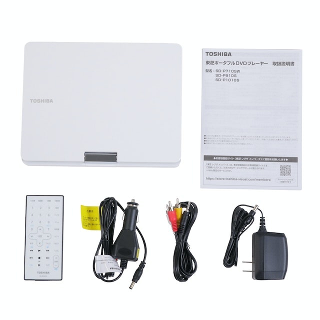 東芝 ポータブルDVDプレーヤー SD-P910Sをレビュー！クチコミ・評判を