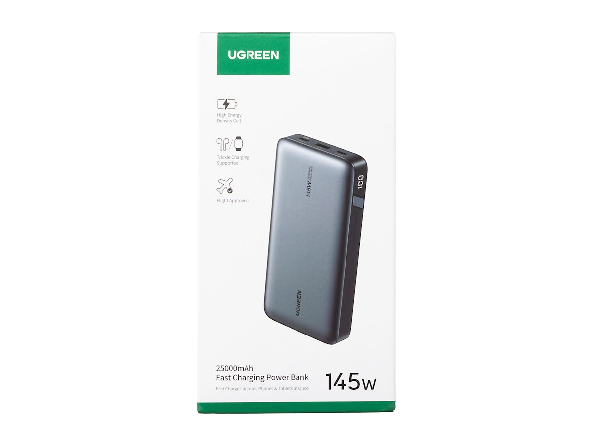 UGREEN 145W Power Bank モバイルバッテリーをレビュー！クチコミ