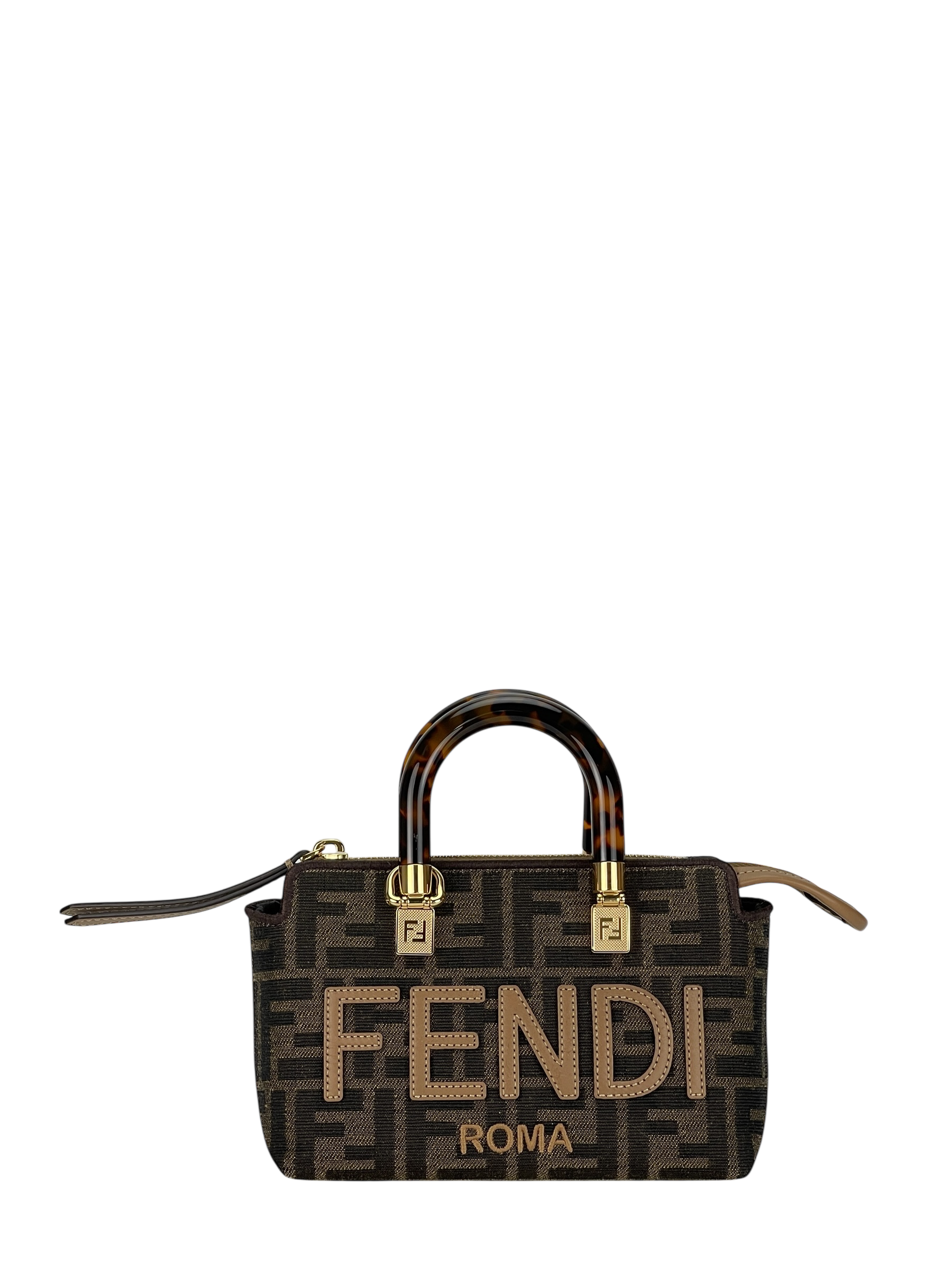 FENDI - Zucca Brown By the way 2way Boston Bag Mini – Camellia