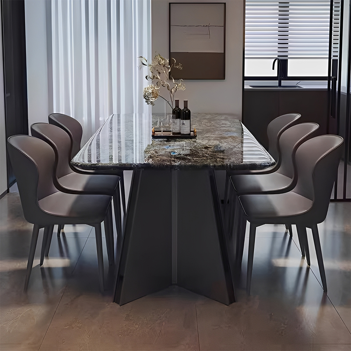 大理石 テーブル｜高級感あふれる洗練デザイン【CAGUUU公式】