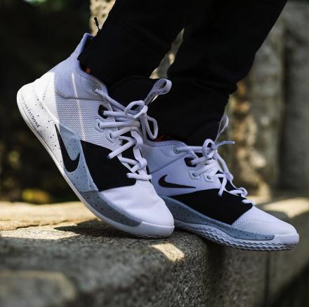 国内8月1日発売予定】ナイキ PG3 EP ホワイト/ブラック-ウルフ グレー