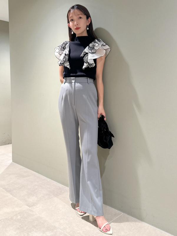 美脚ストレッチパンツ(ロングパンツ)｜パンツ｜SNIDEL(スナイデル)の