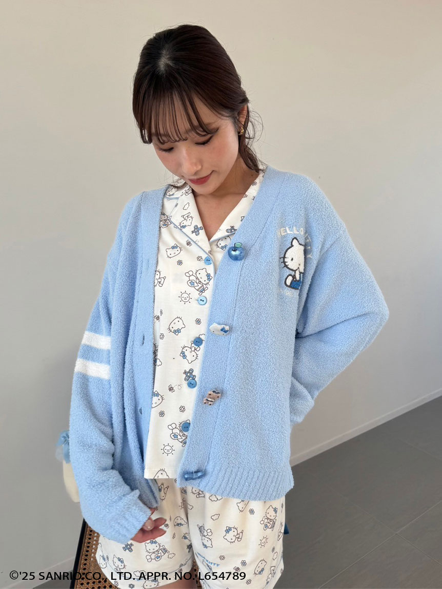 WEB限定カラーあり】【HELLO KITTY】ニットカーディガン(カーデ