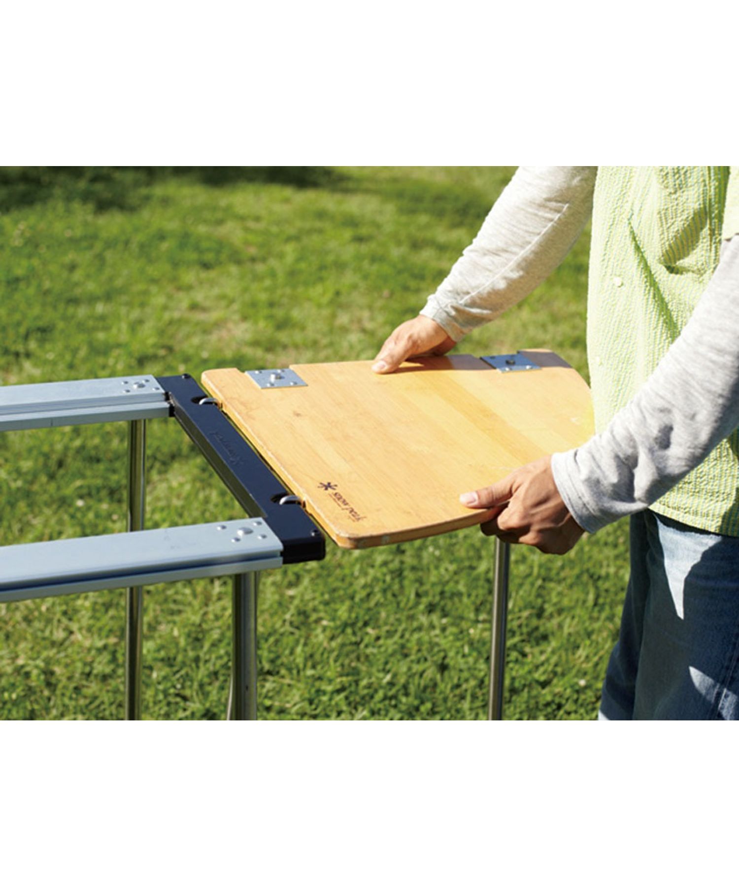 マルチファンクションテーブルコーナーL竹| スノーピーク(Snow Peak)