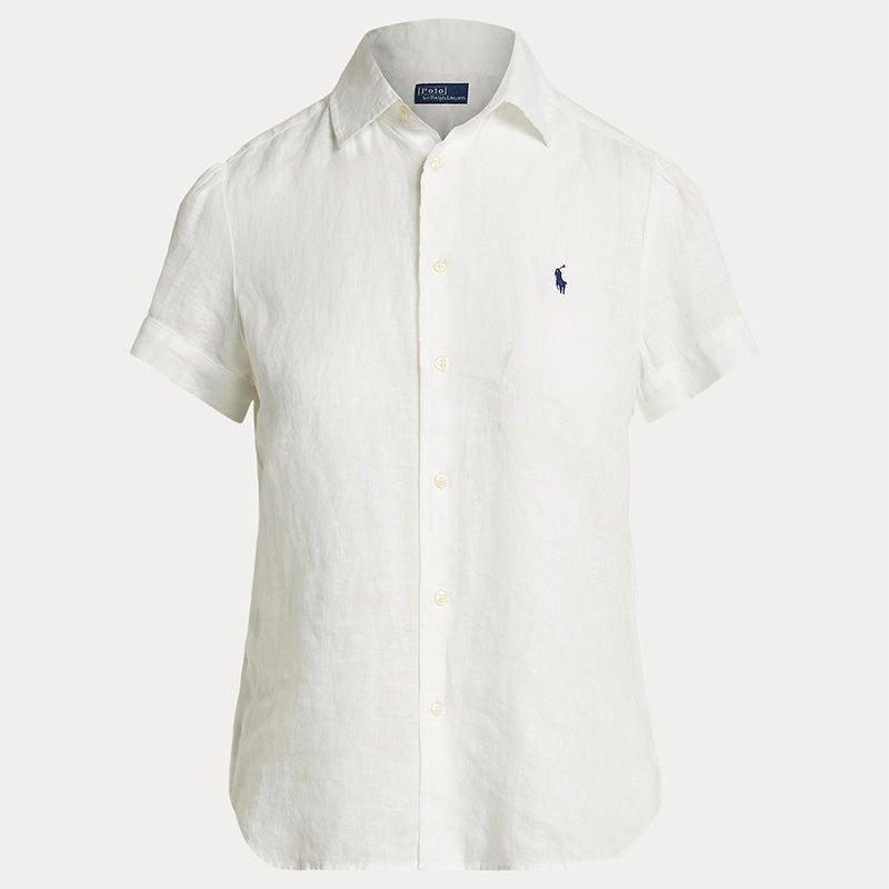 POLO RALPH LAUREN（ウィメンズ） リネン ショートスリーブ シャツ