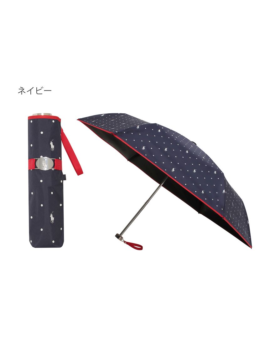晴雨兼用折りたたみ日傘】ポロ ラルフ ローレン (POLO RALPH LAUREN